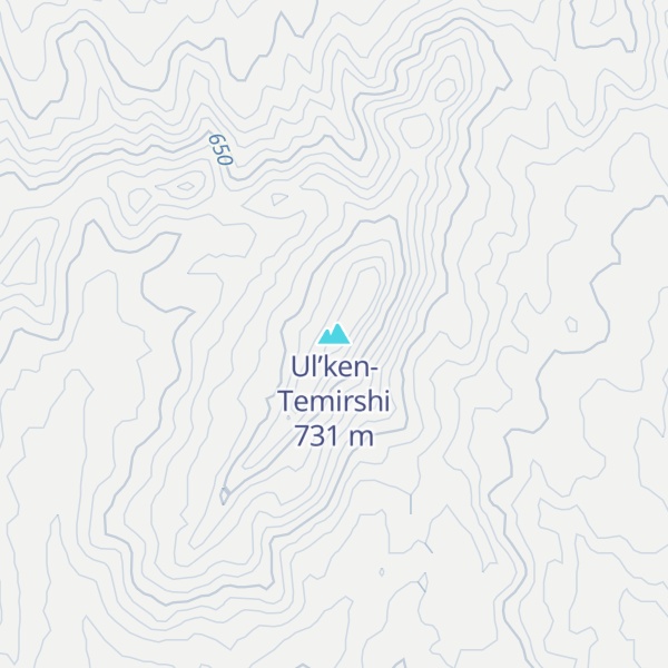 Map of Ul’ken-Temirshi