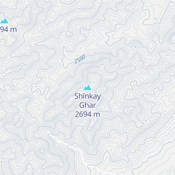 Map of Shīnkay Ghar