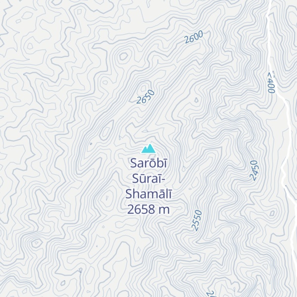 Map of Sarōbī Sūraī-Shamālī