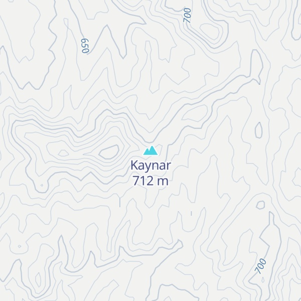 Map of Kaynar