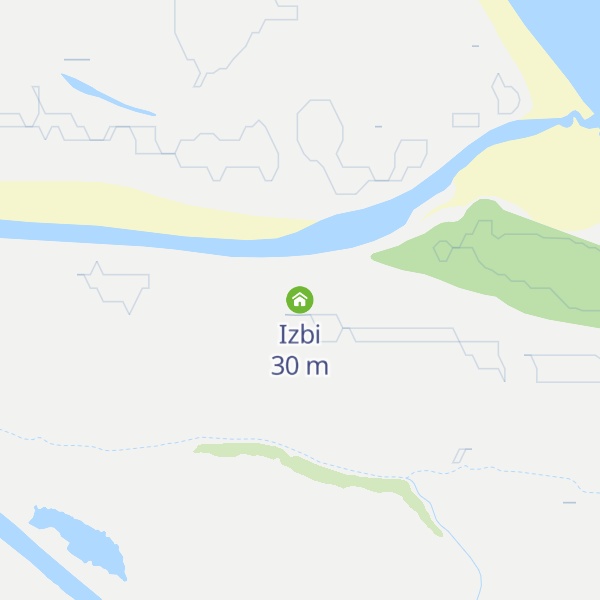 Map of Izbi