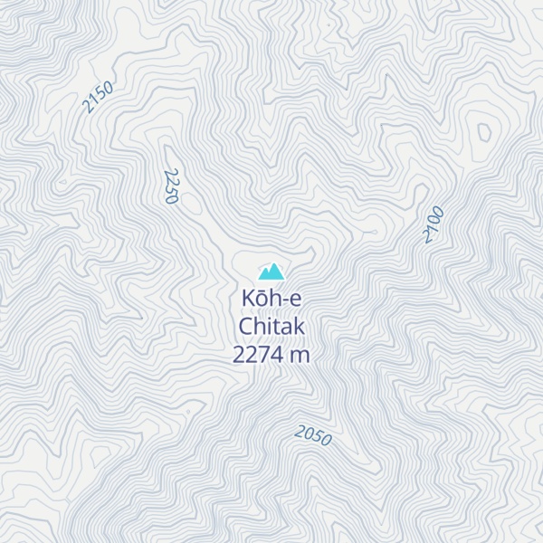 Map of Kōh-e Chitak