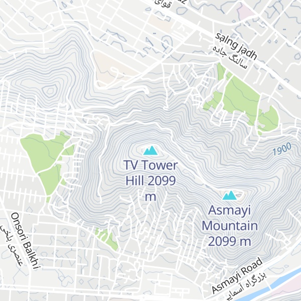 Map of TV Tower Hill