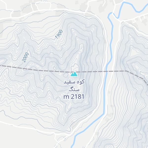 Map of کوه سفید سنگ