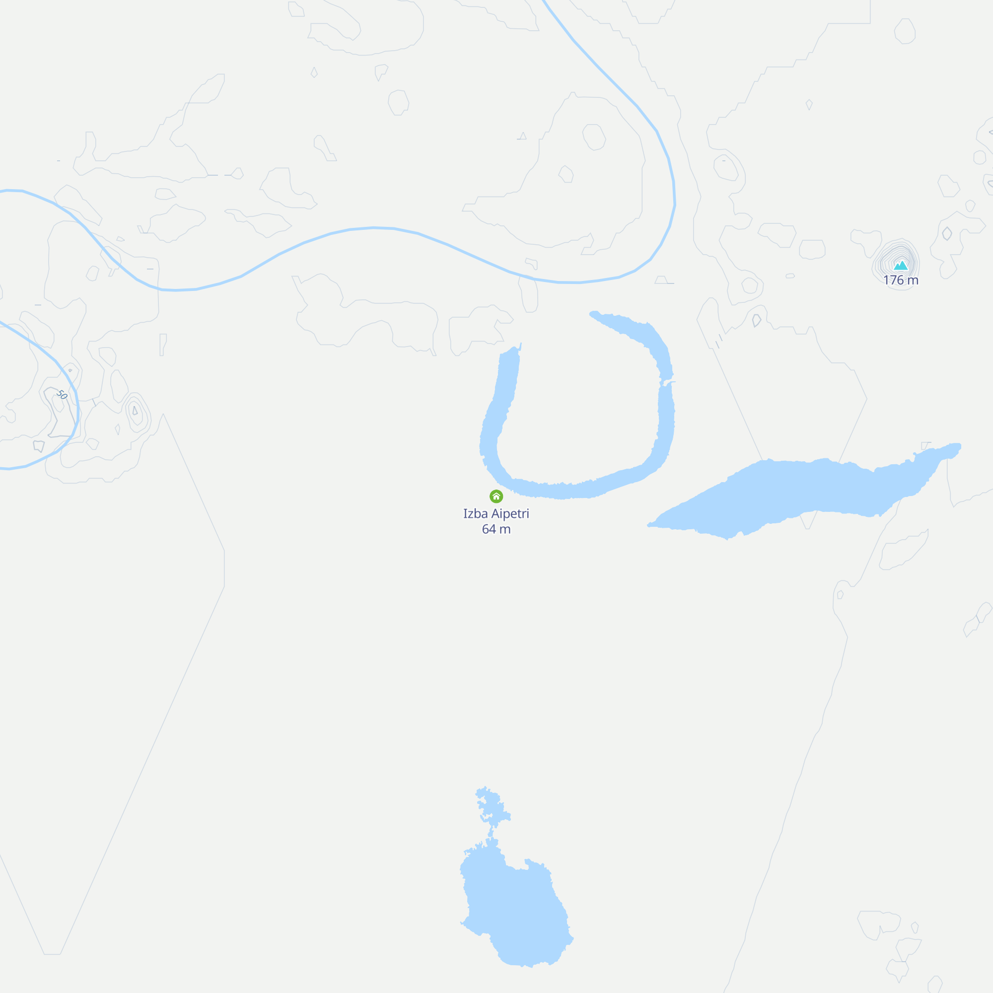 Izba Aipetri map