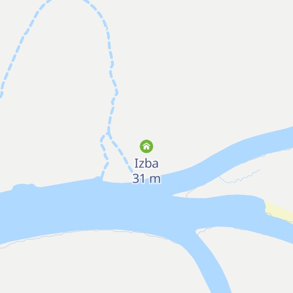 Map of Izba