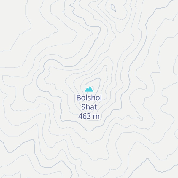 Map of Bolshoi Shat