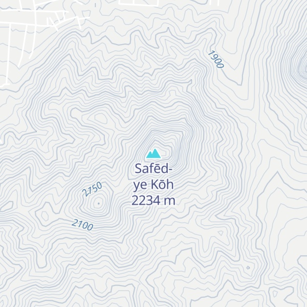 Map of Safēd-ye Kōh