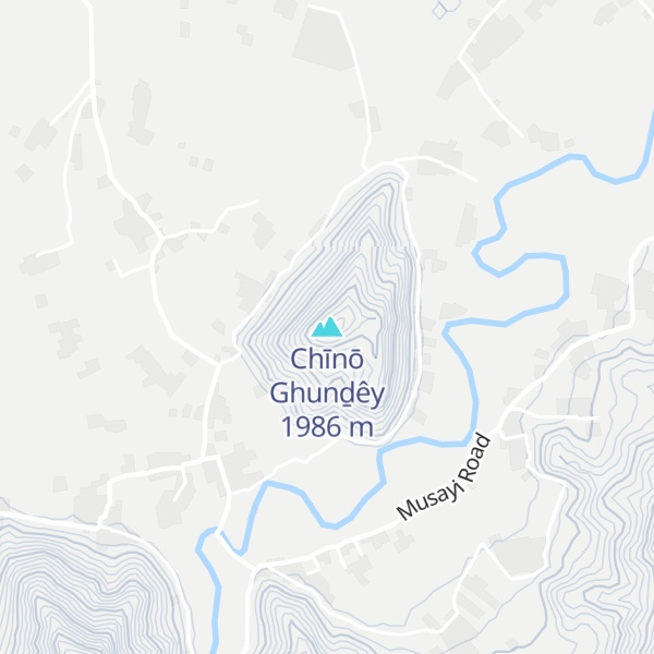 Map of Chīnō Ghunḏêy