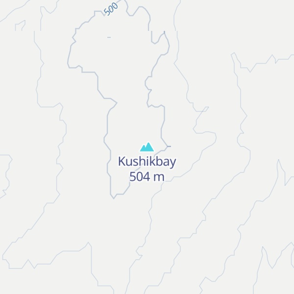 Map of Kushikbay