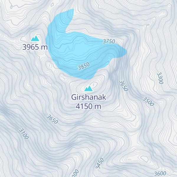 Map of Girshanak