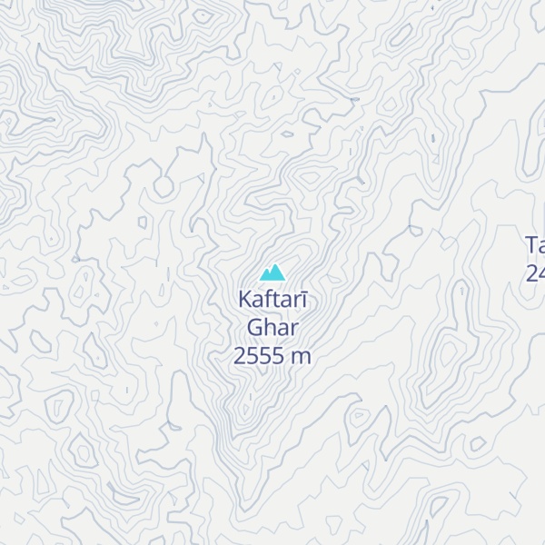 Map of Kaftarī Ghar