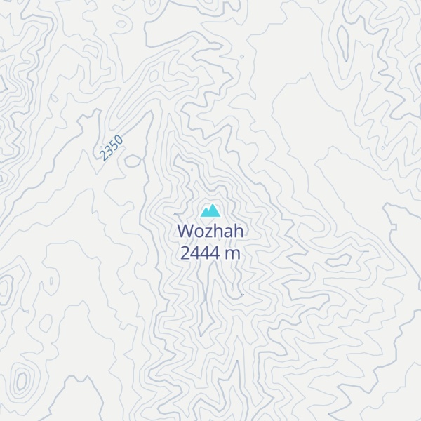 Map of Wozhah