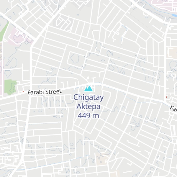 Map of Chigatay Aktepa