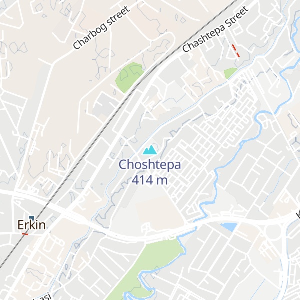 Map of Choshtepa