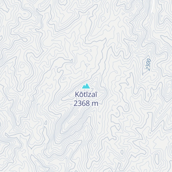 Map of Kōtīzaī