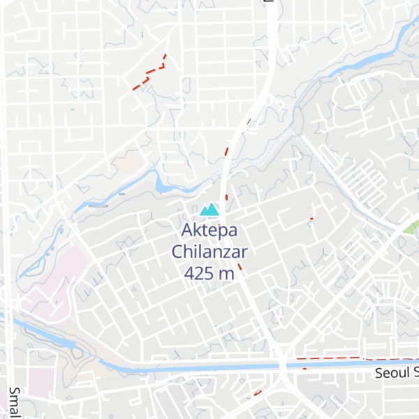 Map of Aktepa Chilanzar
