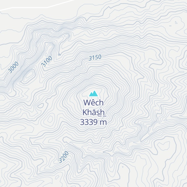 Map of Wêch Khās̲h̲
