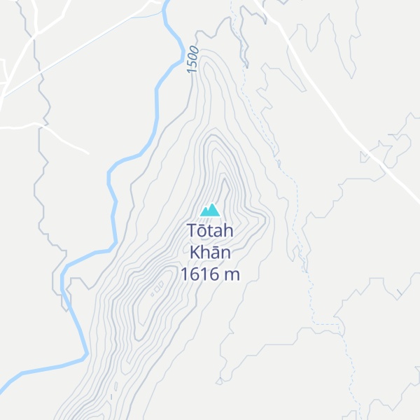 Map of Tōtah Khān