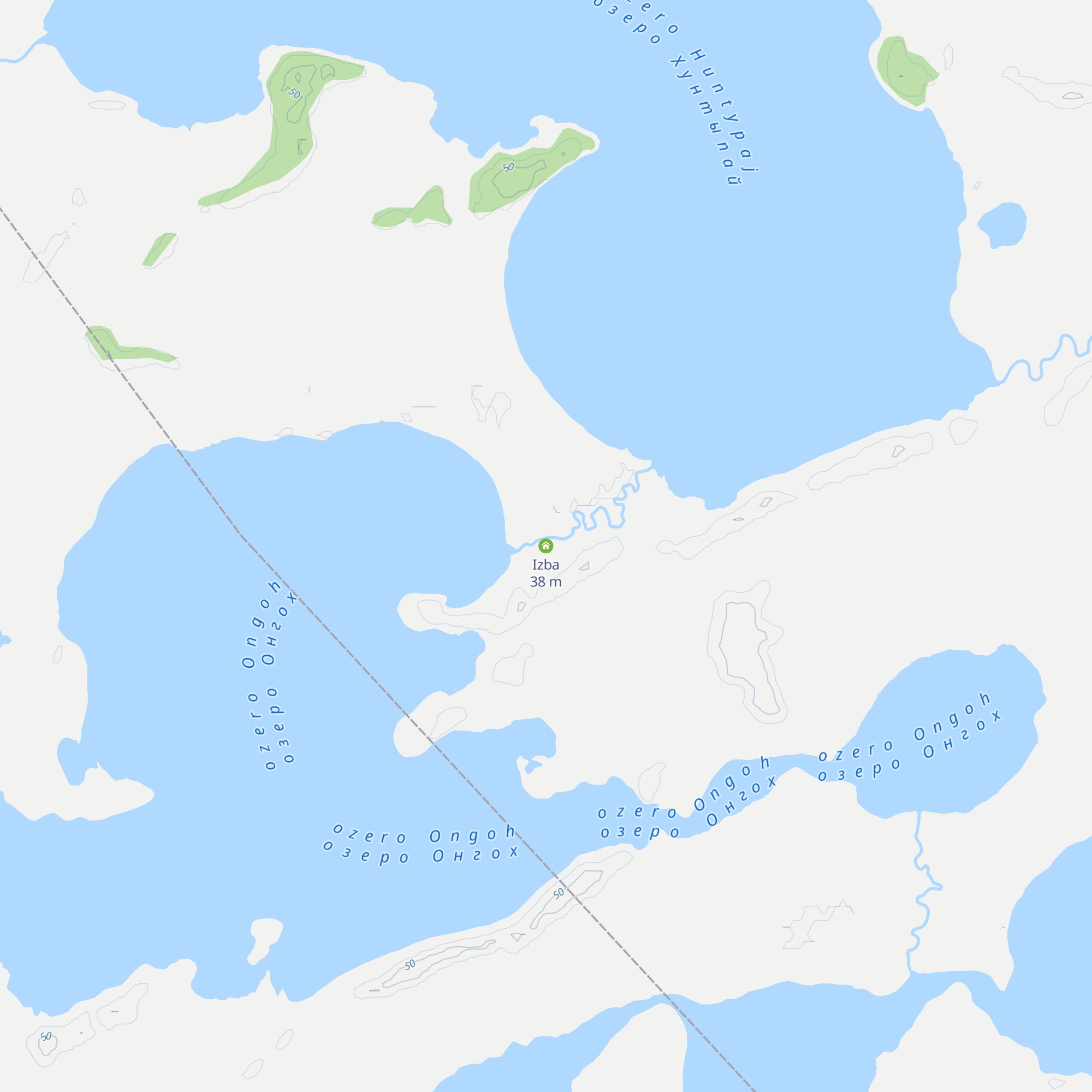 Izba map