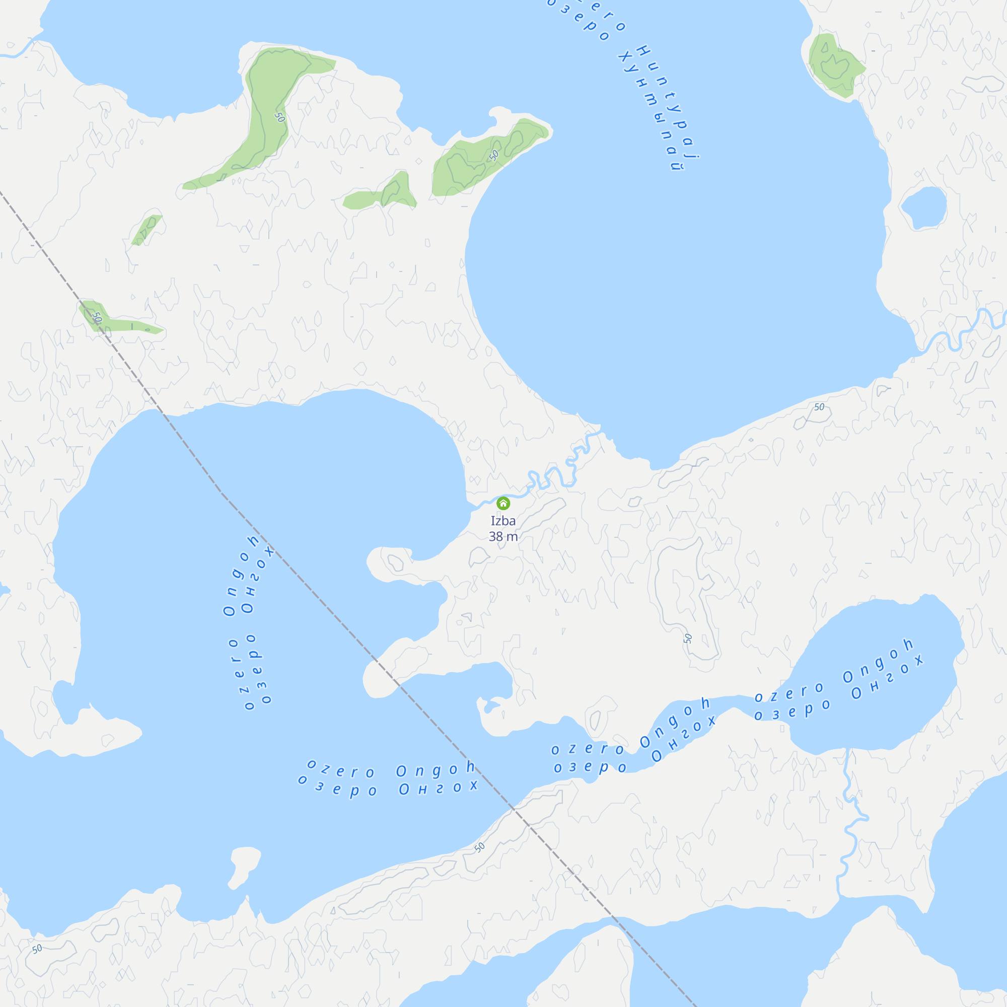 Izba map