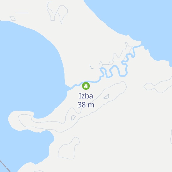 Map of Izba