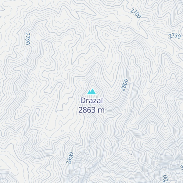 Map of Drazaī