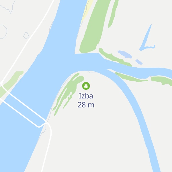 Map of Izba