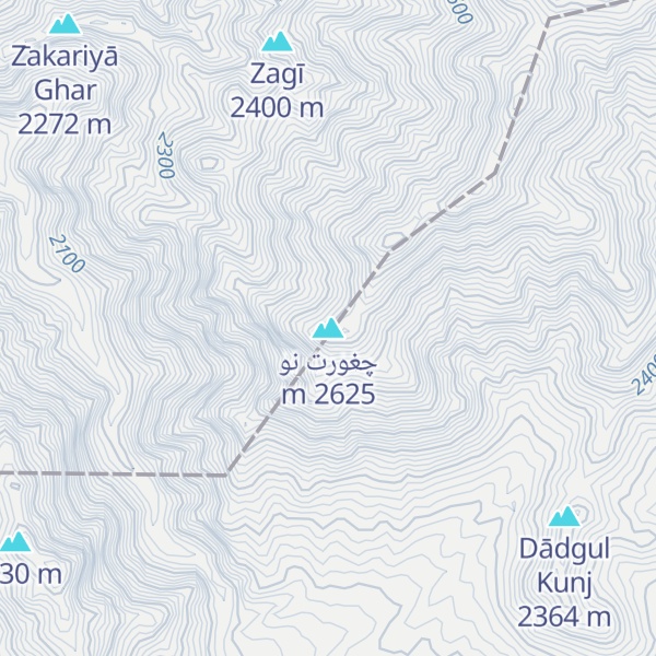 Map of چغورت نو