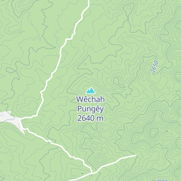 Map of Wêchah Pungêy