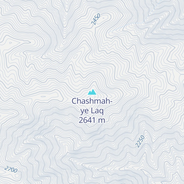 Map of Chashmah-ye Laq