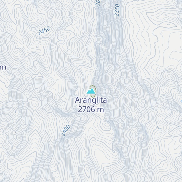 Map of Aranglita