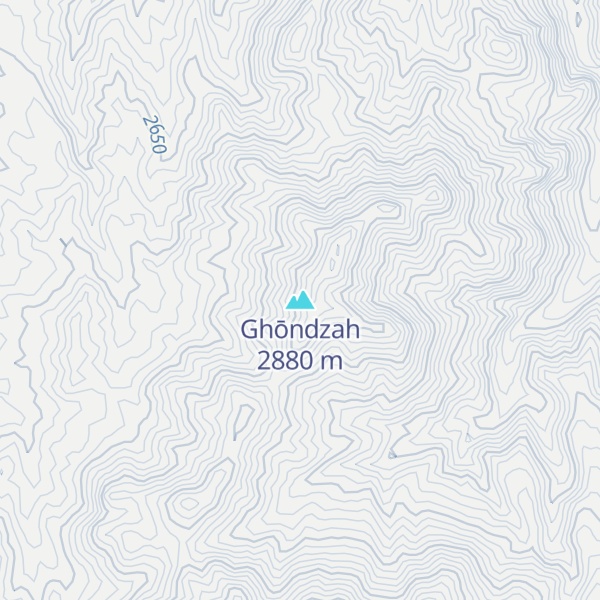 Map of Ghōndzah