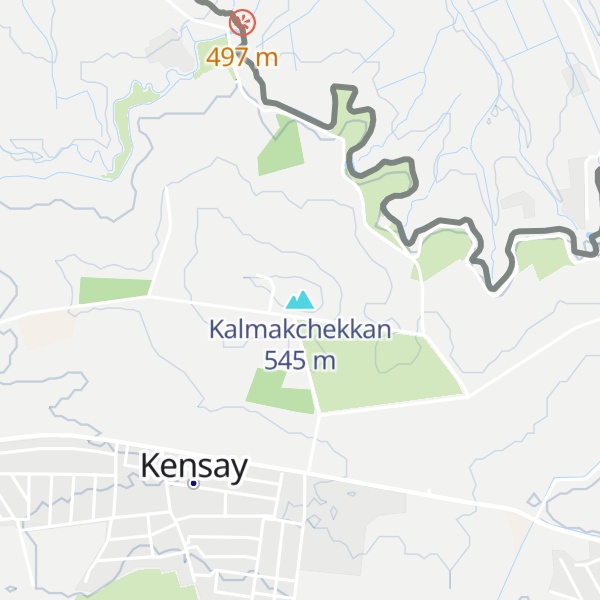Map of Kalmakchekkan