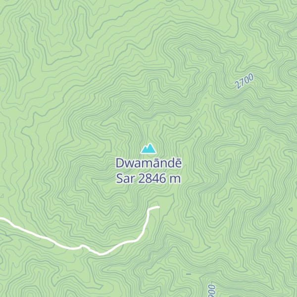 Map of Dwamāndē Sar