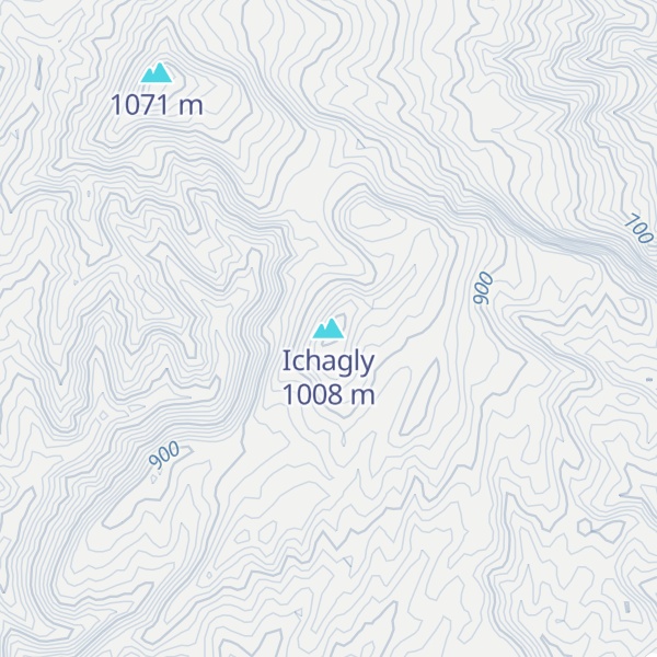 Map of Ichagly
