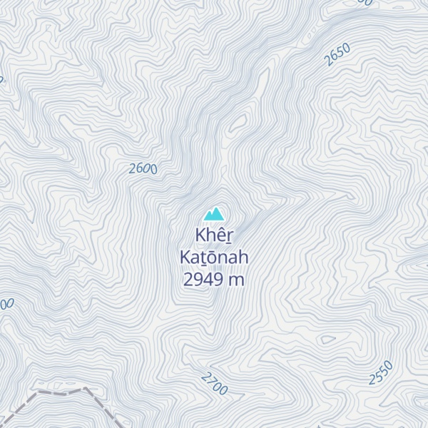 Map of Khêṟ Kaṯōnah