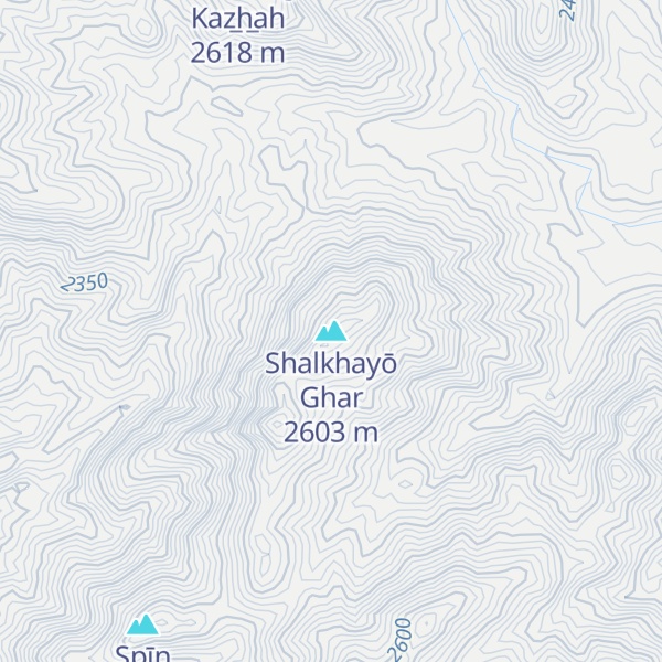 Map of Shalkhayō Ghar
