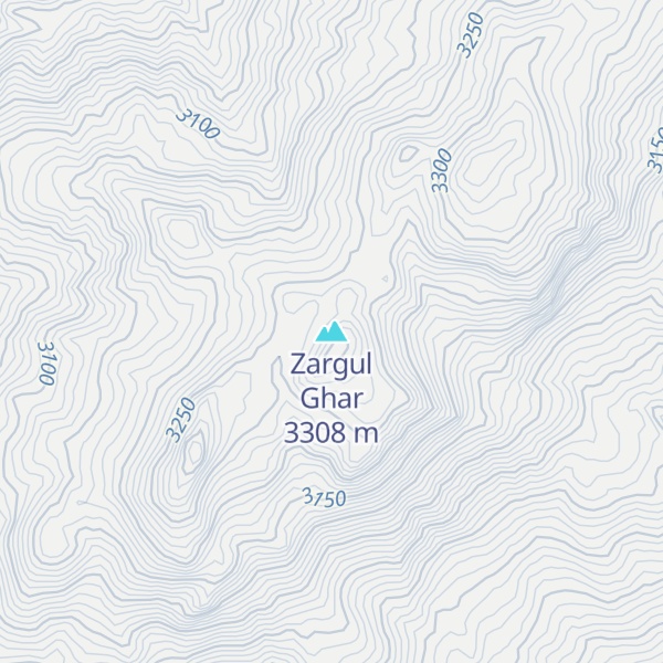 Map of Zargul Ghar