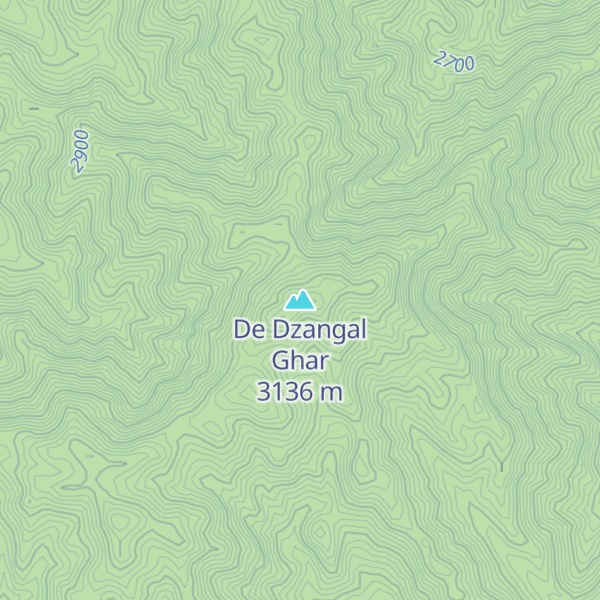 Map of De Dzangal Ghar