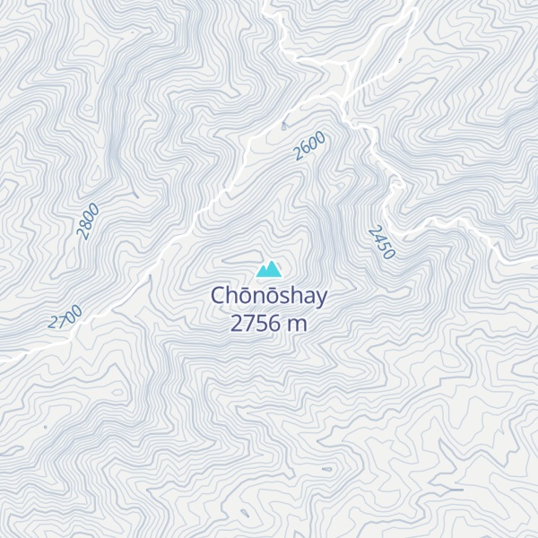 Map of Chōnōshay