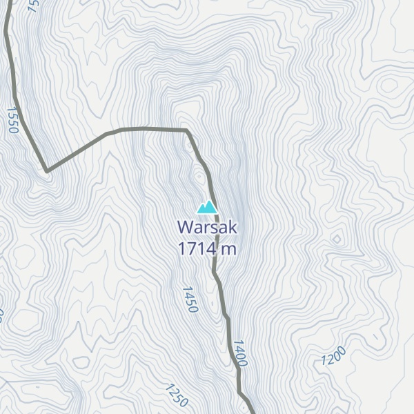 Map of Warsak