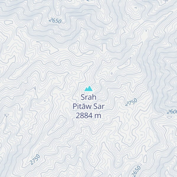 Map of Srah Pitāw Sar