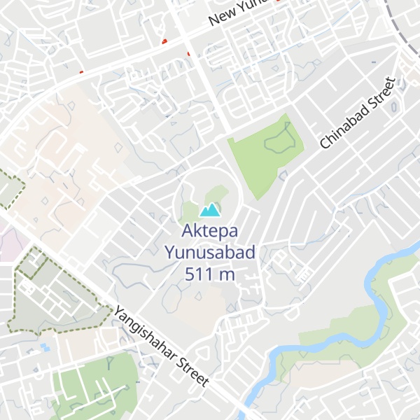 Map of Aktepa Yunusabad