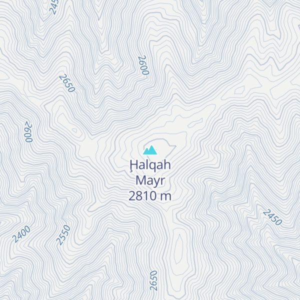 Map of Ḩalqah Mayr