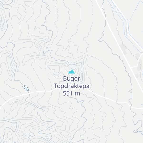 Map of Bugor Topchaktepa