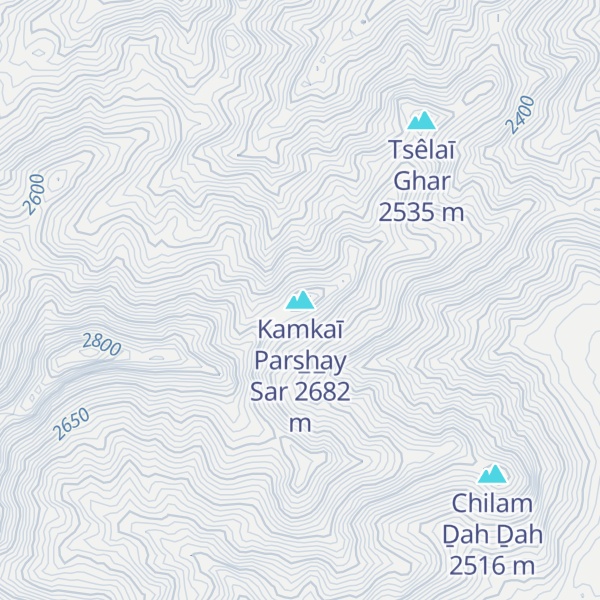 Map of Kamkaī Pars̲h̲ay Sar