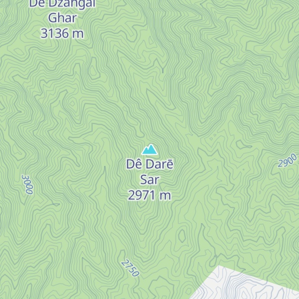 Map of Dê Darē Sar