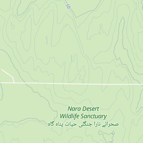 Map of Kadanwari Bhit