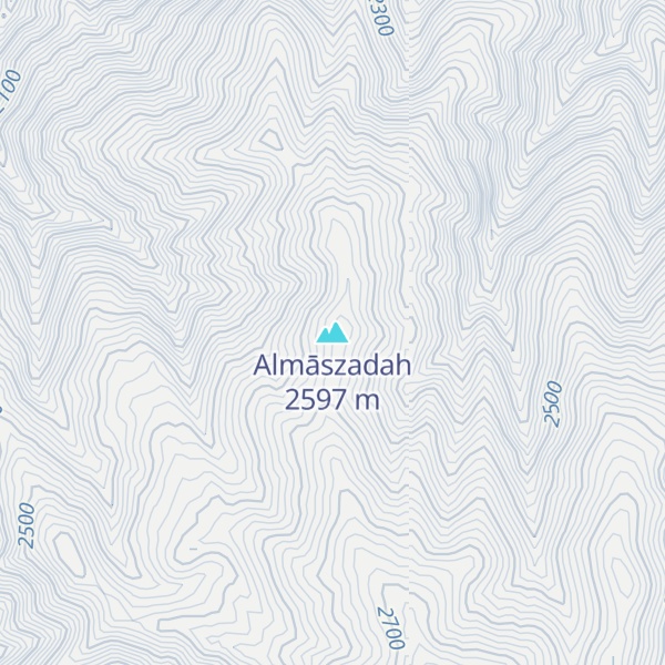 Map of Almāszadah
